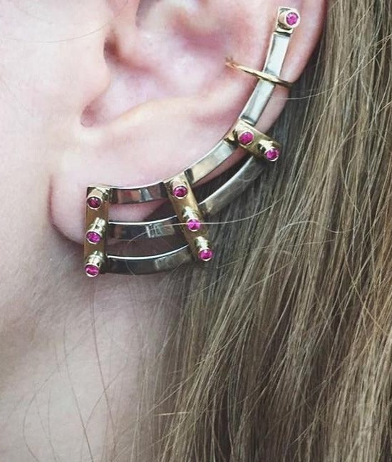 Ruby District Earrings