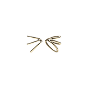 Mini Spine Gold Ear Cuffs - 14K