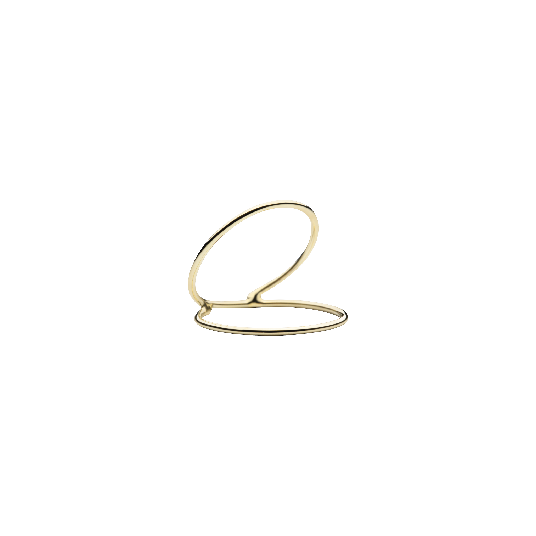 Mini Viper Gold Ring - 14K