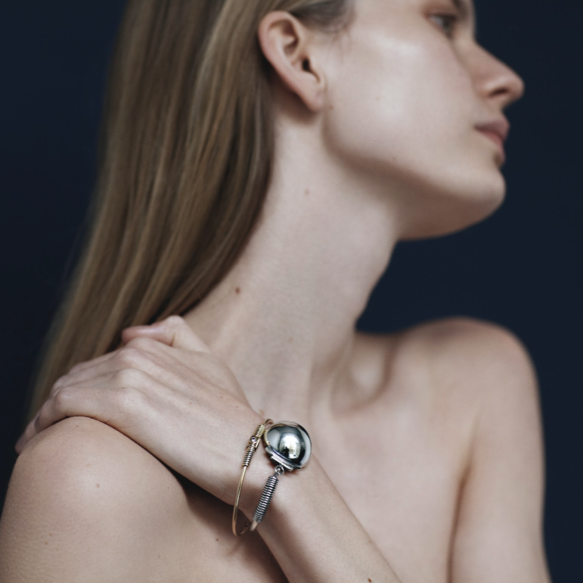 Bullet Gold Bracelet - 14K