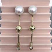Fay Pearl Earrings - 14K