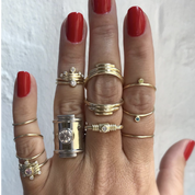 Viper Cryx Gold Ring - 14K