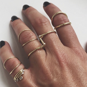 Viper Gold Ring - 14K