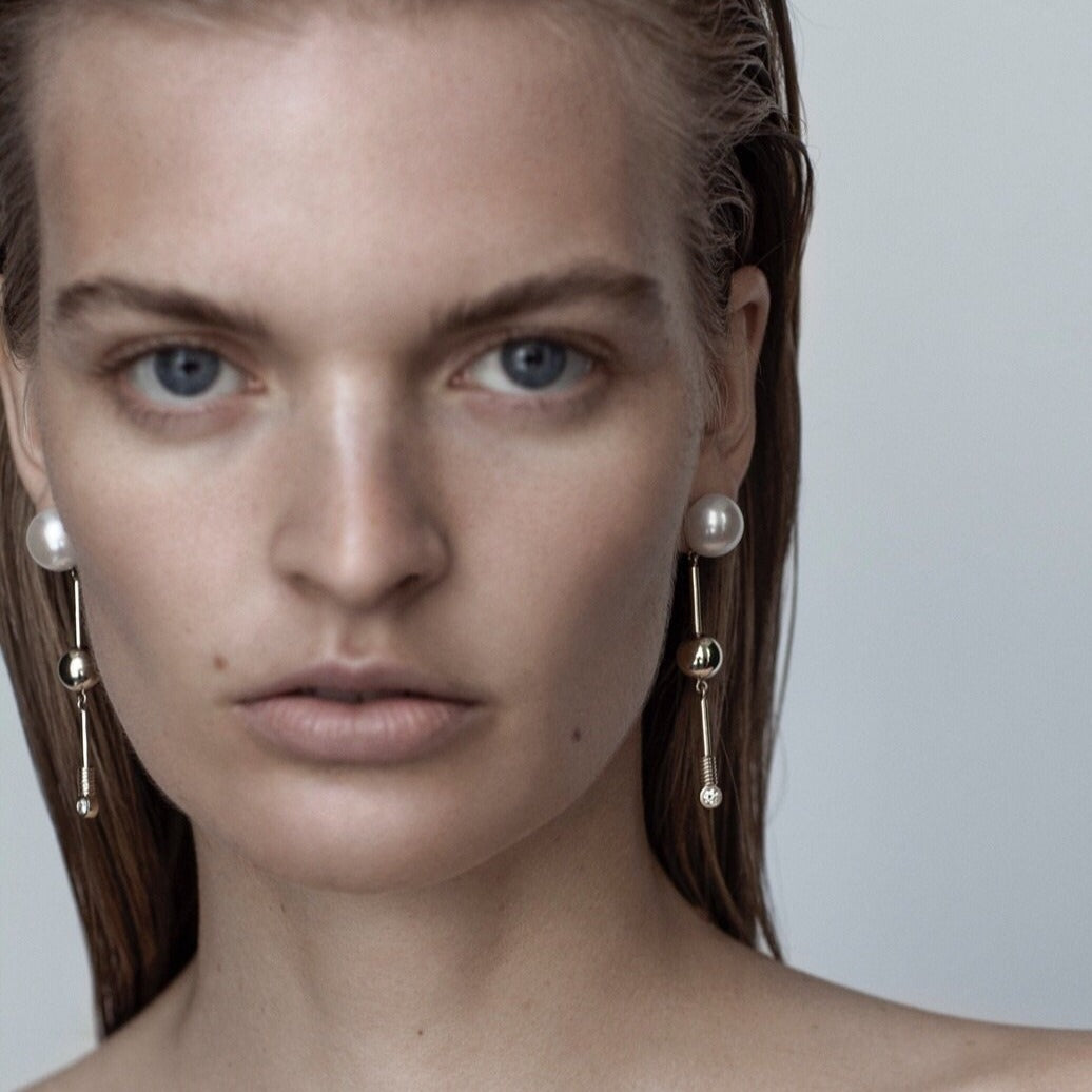 Fay Pearl Earrings - 14K