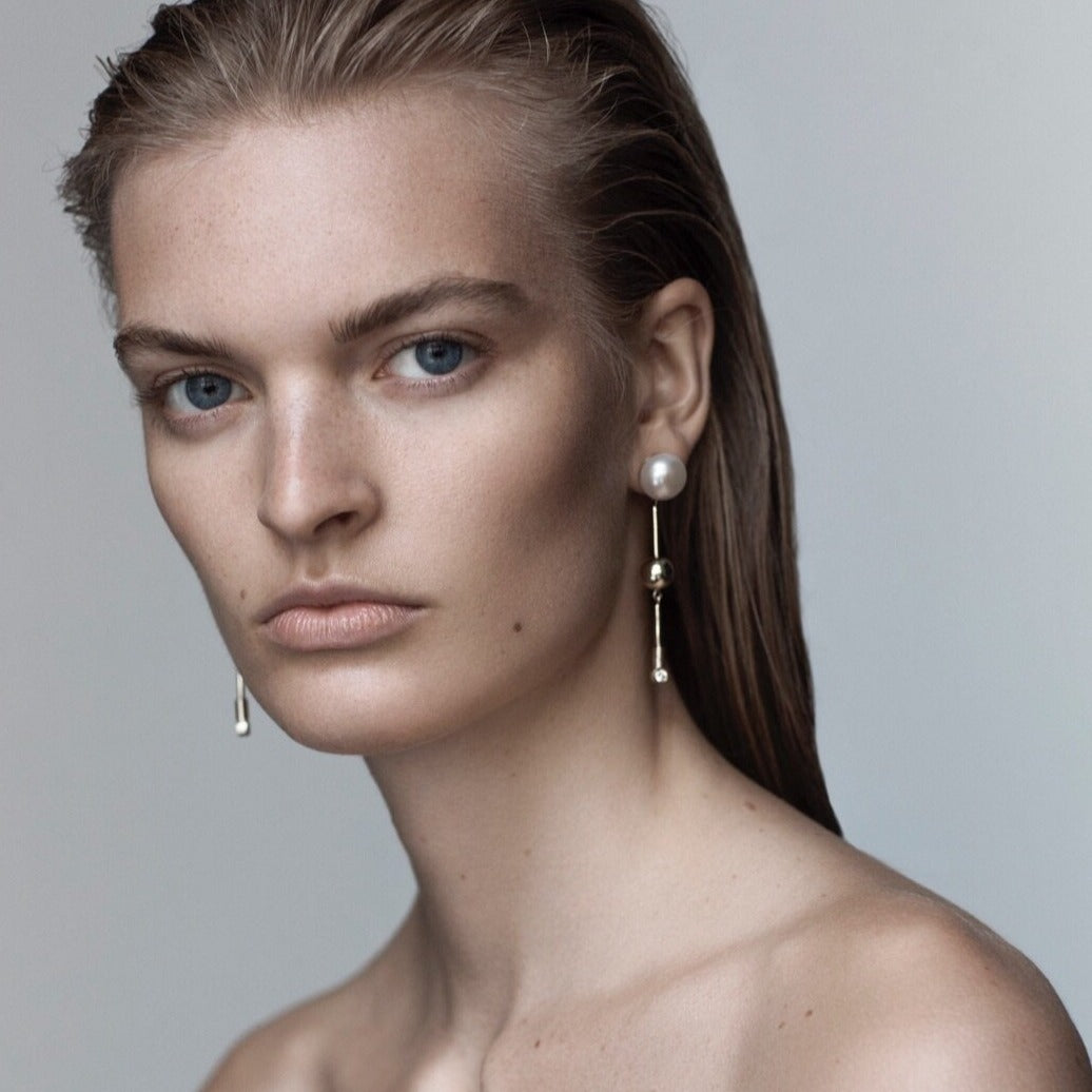 Fay Pearl Earrings - 14K