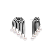 Supersonic Multiple Pearl Earrings